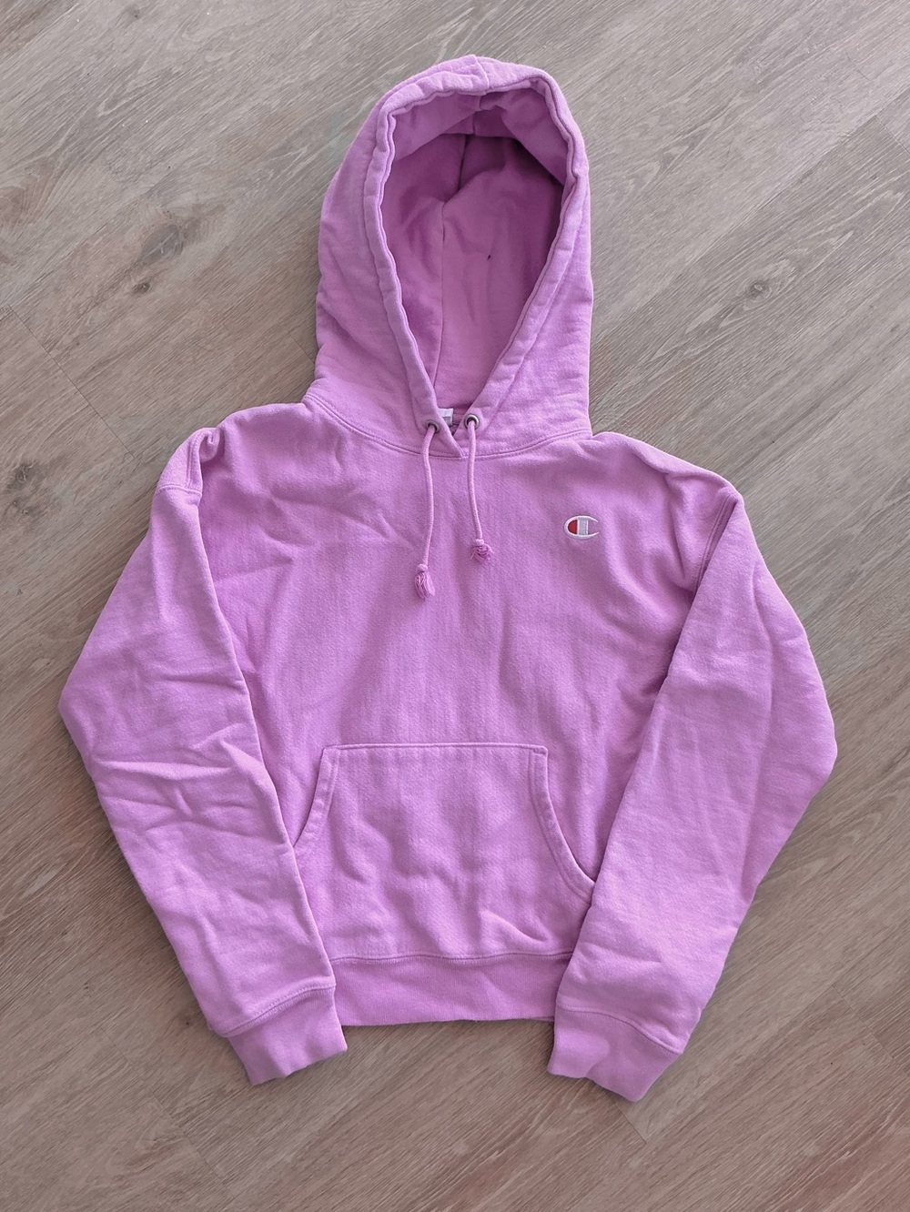 Champion baby bubblegum pink hoodie sweater